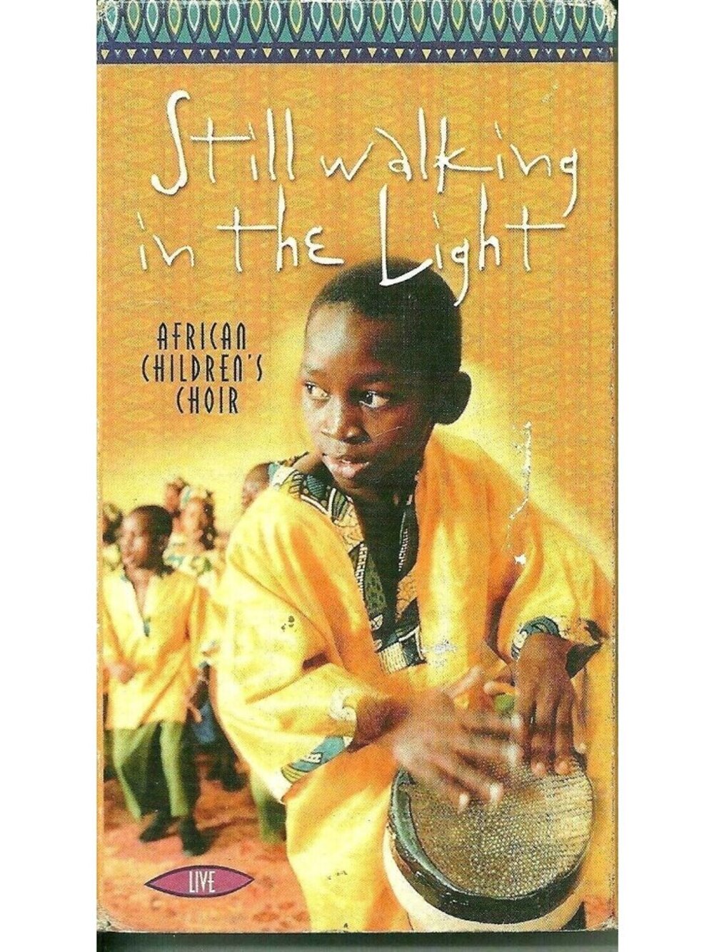 Vintage VHS Still Walking in the Light Live Tape African Children Choir Cultural